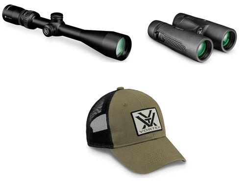 Vortex Copperhead Bundle BNDL-CPH-RF-BINO, 4-12x44, 1 Inch Tube, Dead-Hold BDC Reticle, 10x42 Binocular