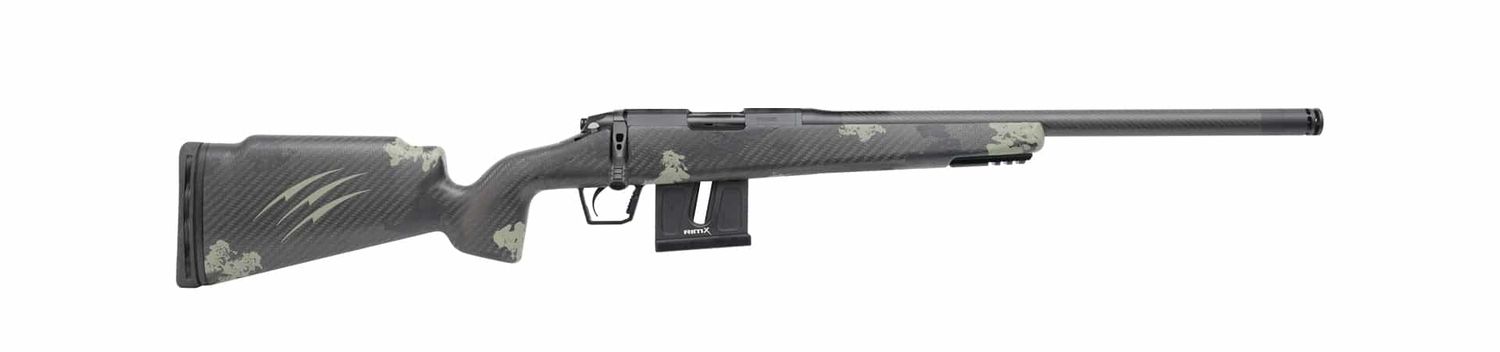 Fierce Razor Rimfire Rifle FRR17HMR18BF, 17 HMR, 18"  Carbon Bull Barrel, Threaded, Black/Forest Finish, 10+1