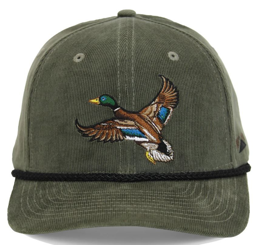 Paramount Outdoors, Corduroy Mallard Drake 6-Panel Performance Cap (PAO2430-I12-OSFM)