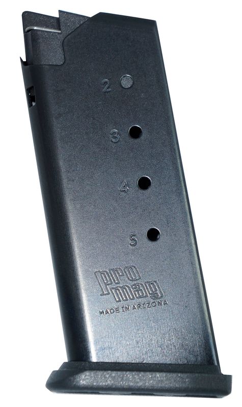 Pro Mag Springfield XD-S 45 Automatic Colt Pistol ACP 5 Rounds Blued Replacement Magazine (SPR08)