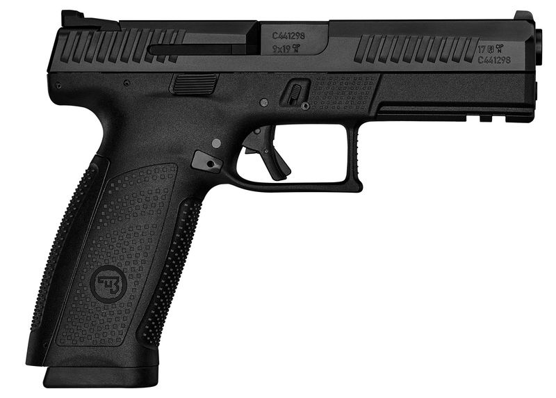 CZ P10-F Pistol 01540, 9mm Luger, 4.50", Black Finish, 10 Rds