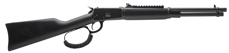 Rossi R92 Lever Action Rifle 920441613TB, 44 Rem Mag, 16.50", Black Synthetic Stock, Black Cerakote Finish, 8 Rds