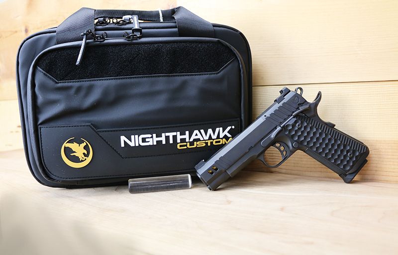 Nighthawk Custom Boardroom Series Vice President Optic Ready Pistol 9944OR, 9MM, 4.25", Black Grips, Black Finish, 10 Rds