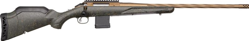Ruger American Predator Gen II Rifle 46942, 6.5 Grendel, 22", Green Splatter Gen II American Stock, Bronze Cerakote, 10+1 Rds