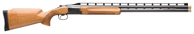 Browning Citori 725 Trap Maple Shotgun 0182473010, 12 Gauge, 30", 2.75" Chmbr, Maple Stock, Blued Finish