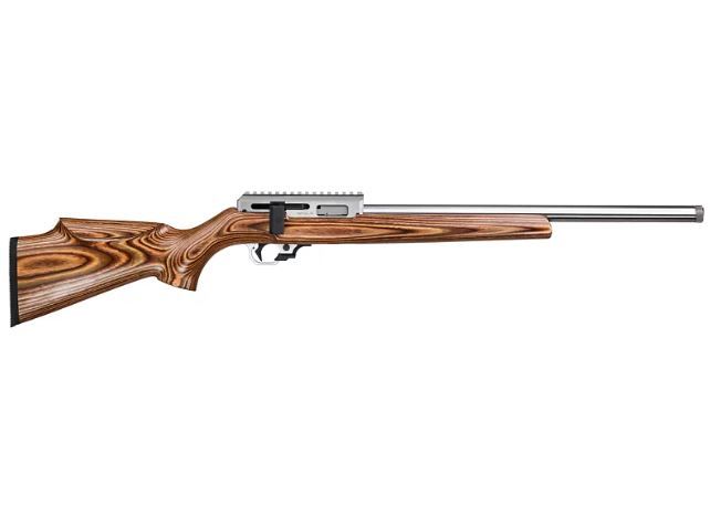 Volquartsen Summit Classic Rifle VCB-0300, 22 WMR, 18.5", Brown Sporter Stock, Stainless Bull Barrel