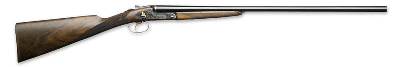 EAA Iside Prestige Tartaruga Gold Break Open Shotgun FRISPRTGDL1228, 28", 3" Chmbr, Walnut Stock, 2 Rds