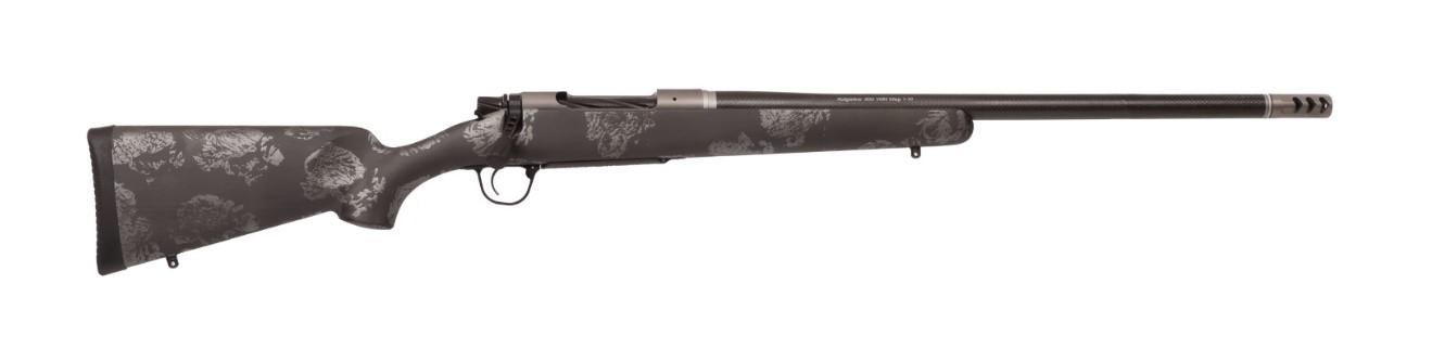 Christensen Ridgeline Rifle 801-06600-00, 375 H&H, 22", Carbon Fiber Carbon W/gray Accents Stock, 4 Rds