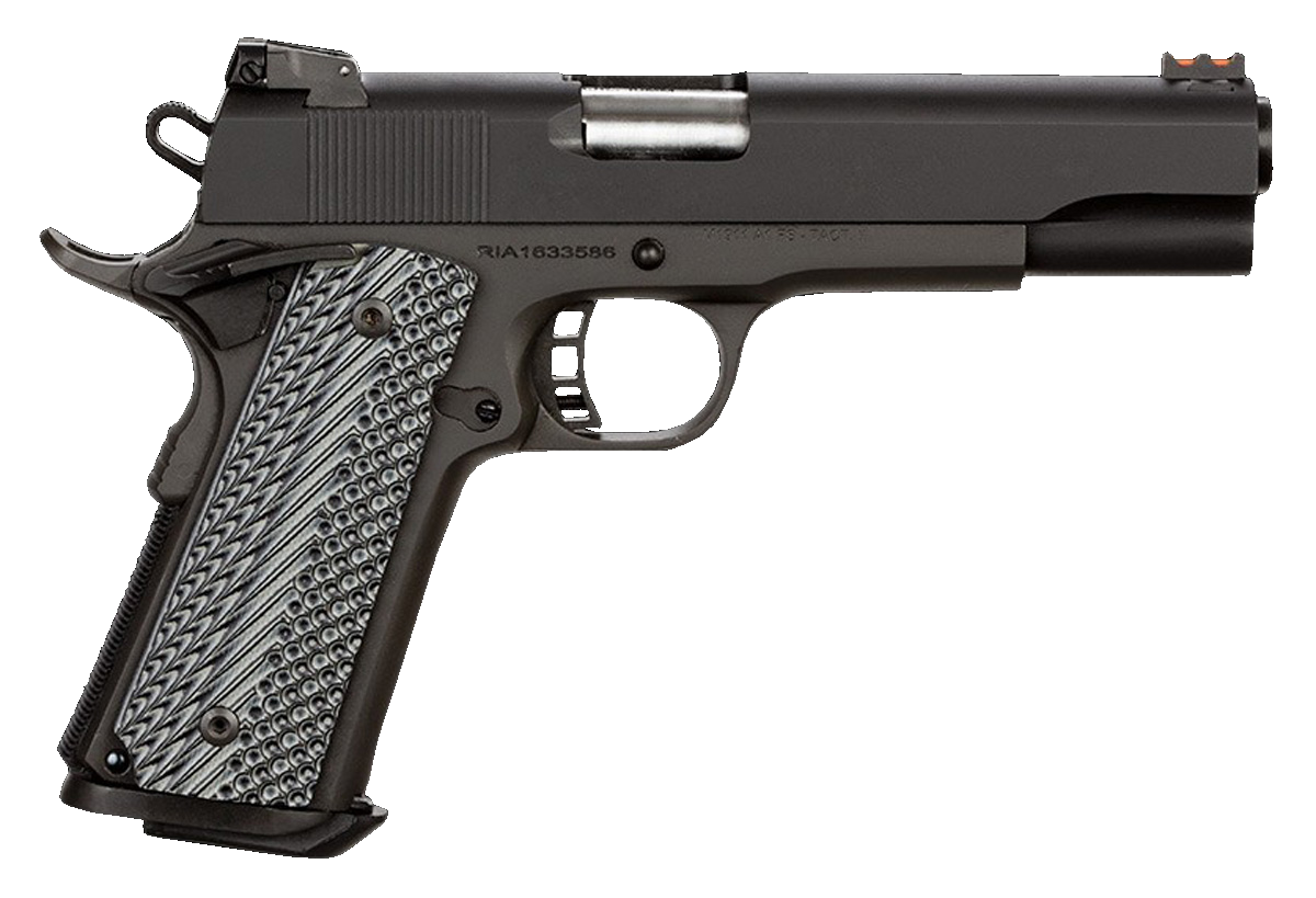 Rock Island Armory M1911-A1 Tactical II 51991, 10mm Automatic Colt Pistol (ACP), 5", G10 Grips, Parkerized Finish, 8 Rds