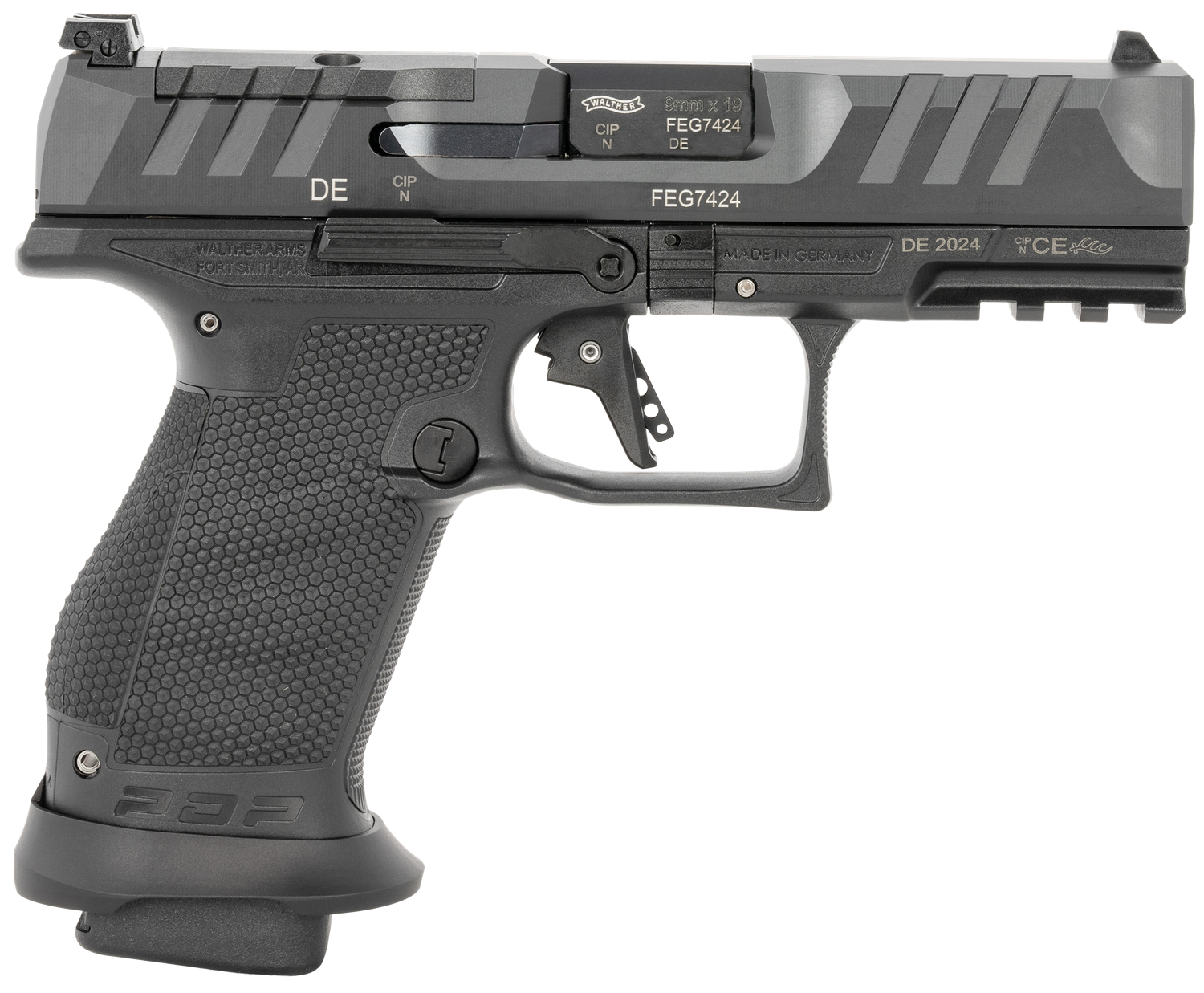 Walther PDP Pro-E Pistol 2884976, 9mm, 4in, Black Finish, 18 Rds