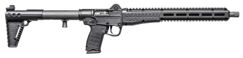Kel-Tec SUB-2000 Gen 3 Semi-Auto Rifle SUB2K10GLKBLK, 10mm, 16.15", Folding Stock, Black Finish, 15 Rd