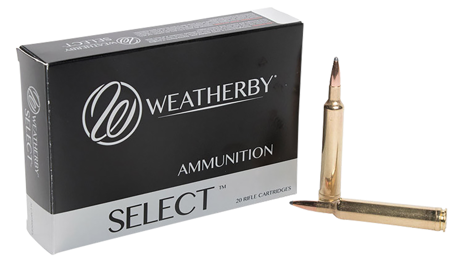 Weatherby Select Rifle Ammunition H240100IL, 240 Weatherby Mag, Hornady Interlock, 100 gr, 3500 fps, 20 Rd/Bx