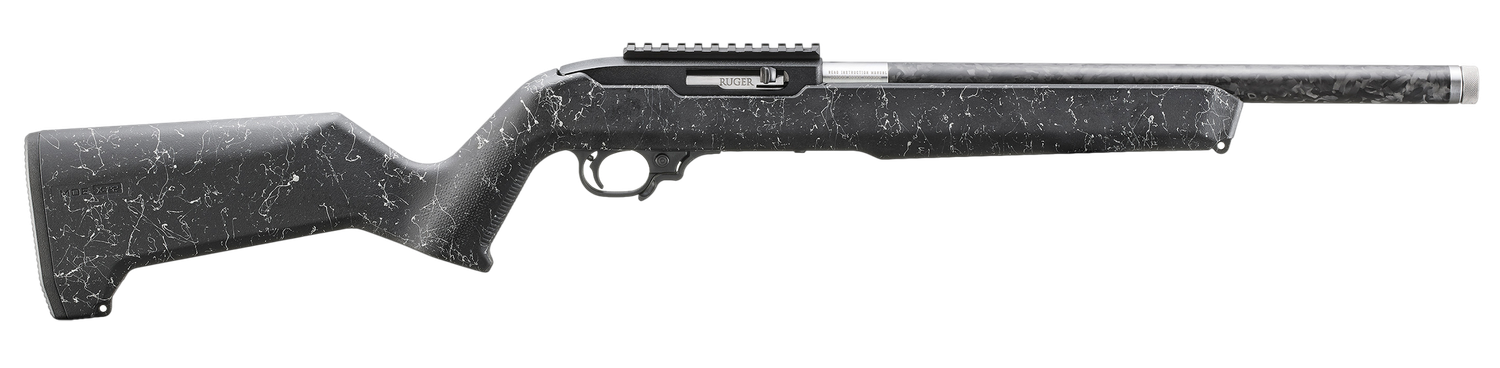Ruger 10/22 Rifle 31220, 22 Long Rifle, 16.1" in Carbon Fiber Threaded, Magpul Hunter X-22 Stock, Stainless Finish