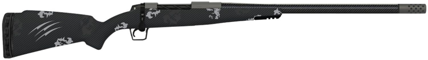 Fierce Rogue Bolt Action Rifle ROG65PRC20GP, 6.5 PRC, 20" Threaded, Glacier/Phantom Camo Stock, 3 Rds