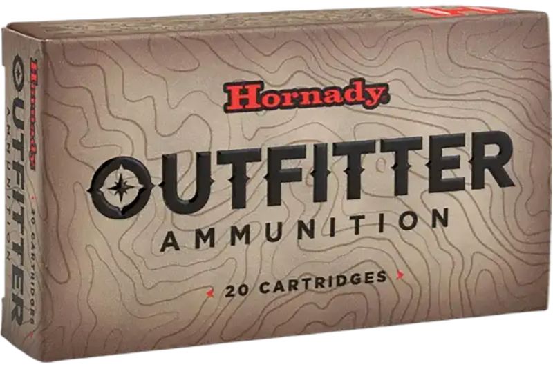 Hornady Outfitter Rifle Ammunition 805514, 7mm WSM, Copper Alloy eXpanding, 150 GR, 3050 fps, 20 Rd/bx