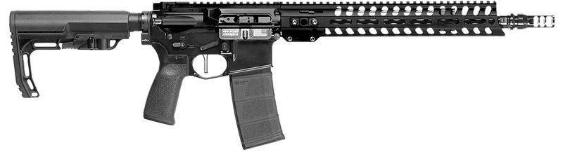 Patriot Ordnance Factory Minuteman Rifle 02048, 300 Blackout, 13.75", 6 Position Stock, 30 Rds