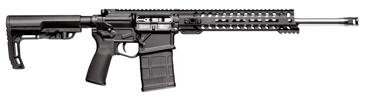 POF Rogue Direct Impingement Rifle 01662, 308 Winchester, 16.5", Black Finish, 20 Rds