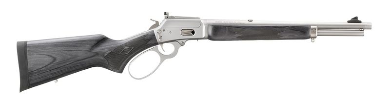 Marlin 1894 Trapper Lever Action Rifle 70452, 357 Mag., 16.1", Laminate Black Stock, Stainless Finish, 8 Rds