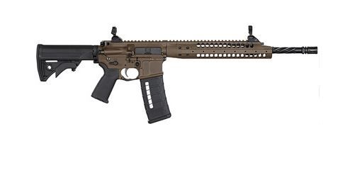 LWRC International SIX8-A5 Rifle SIX8A5RPBC16, 6.8 SPC, 16", Lwrc Compact Adjustable Stock, Short-Stroke Piston, 30 Rds
