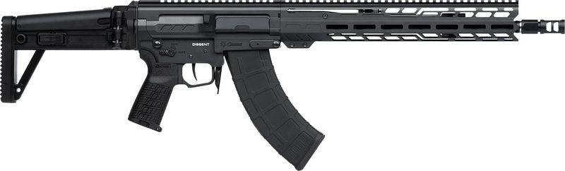 CMMG Dissent MK47 Rifle 86A7F0BSG, 7.62x39mm, 14.30", CMMG Dissent Side Folding Stock, 30 Rds