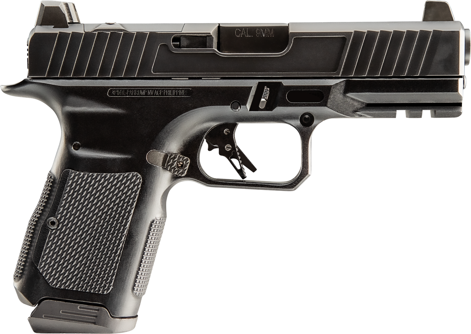 Rock Island Armory STK200 Pistol 56621, 9mm Luger, 4in, Black G10, Black Anodized Finish, 15 Rds