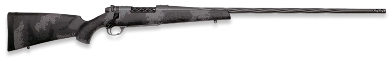 Weatherby Mark V Live Wild Bolt Action Rifle MLW01N65CMR4B, 6.5 Creedmoor, 22" Threaded, Black and Gray Stock, 4 Rds