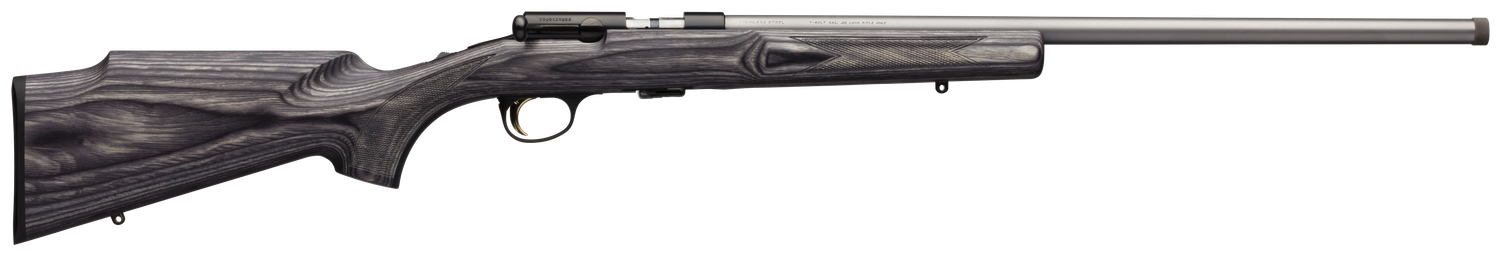 Browning T-Bolt Laminate Rifle 025236270, 17 HMR, 22", Laminate Gray Stock, Blued Receiver Finish, 10 Rds