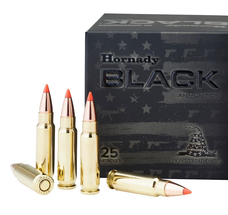 Hornady Black Pistol Ammunition 90001, 5.7mmx28mm, V-Max, 40 GR, 1810 fps, 25 Rd/bx