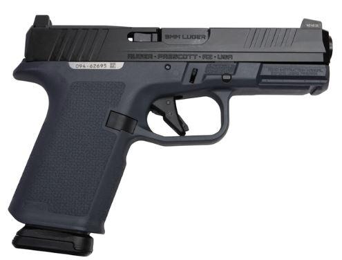 Ruger RXM Pistol 19425, 9mm, 4 in, Magpul EHG Dark Gray Frame, Nitride Slide, Optics Ready, 15 Rd