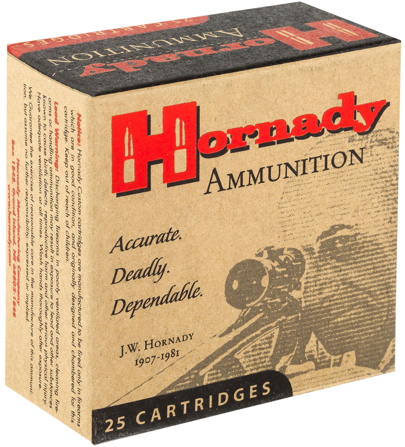 Hornady Custom Handgun Ammunition 90242, 9mm, XTP Jacketed Hollow Point (HP), 124 GR, 1110 fps, 25 Rd/bx