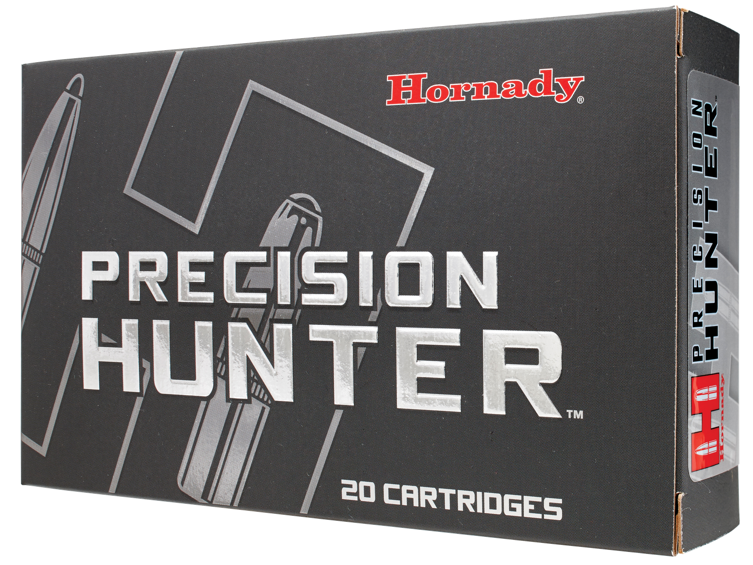 Hornady Precision Hunter Rifle Ammunition 81499, 6.5 Creedmoor, ELD-X, 143 GR, 2700 fps, 20 Rd/bx