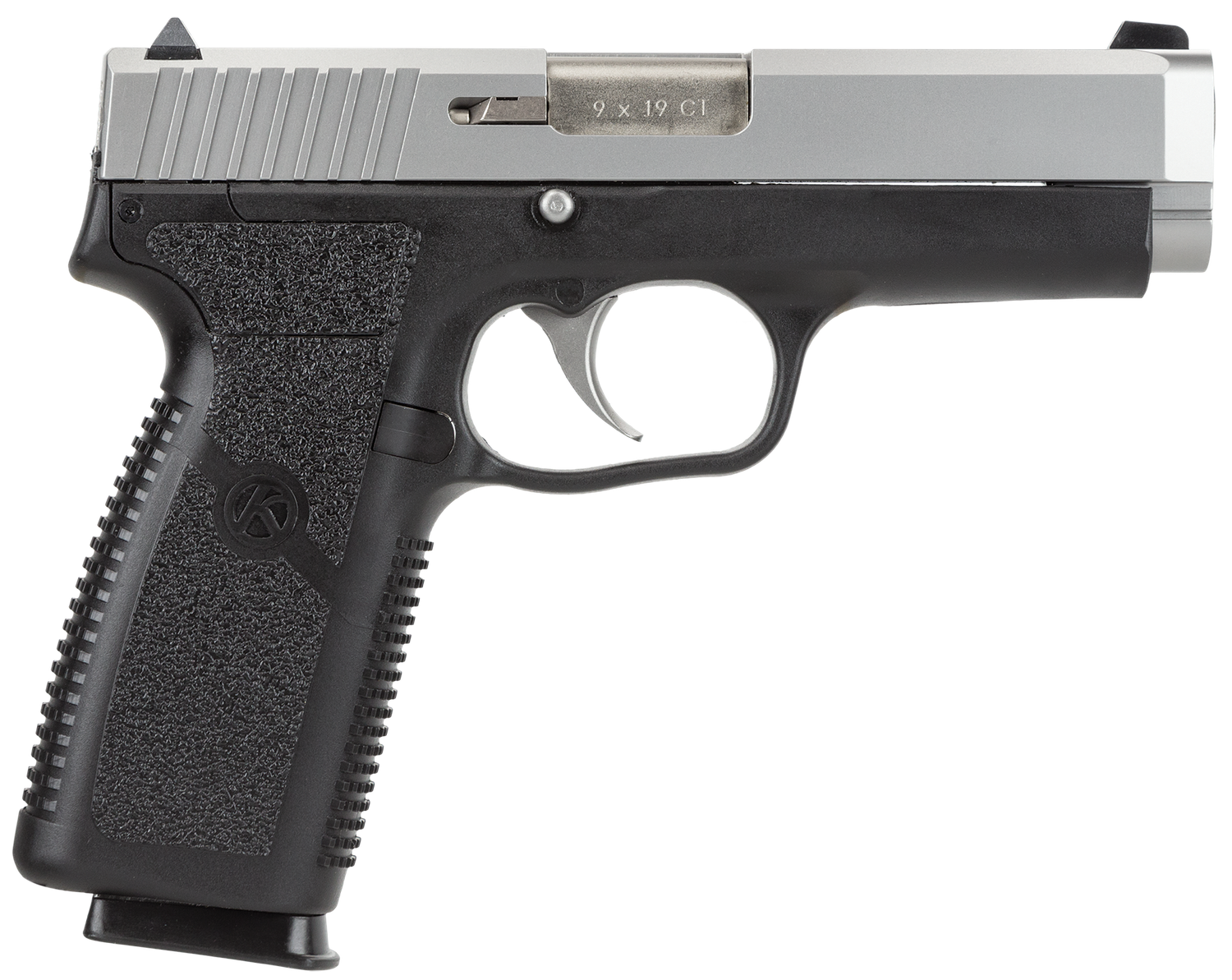 Kahr CT9 Pistol CT9093, 9mm, 4", Black Polymer Grips, Black Finish, 8 Rds