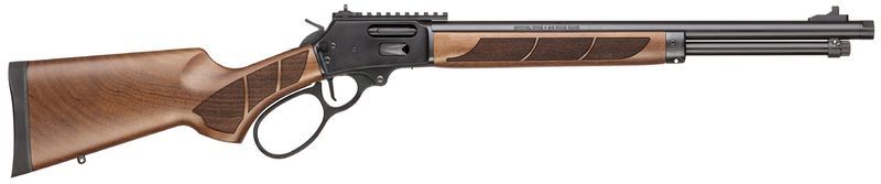 Smith & Wesson Model 1854 Lever Action Rifle 13809, 44 Rem Mag, 19.25 in Threaded, Walnut Stock, Black Armornite Finish, 9 Rd