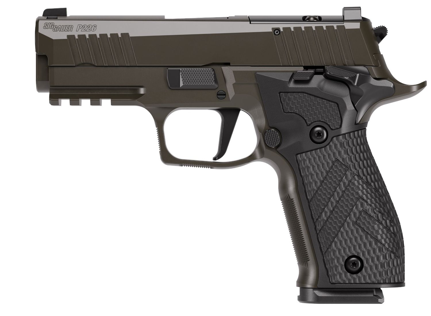 Sig Sauer P226-XCarry Legion Optic Ready Pistol 226XCA-9-LEGION-SAO, 9mm, 3.8in, Black G10 Legion Grips, 18 Rds