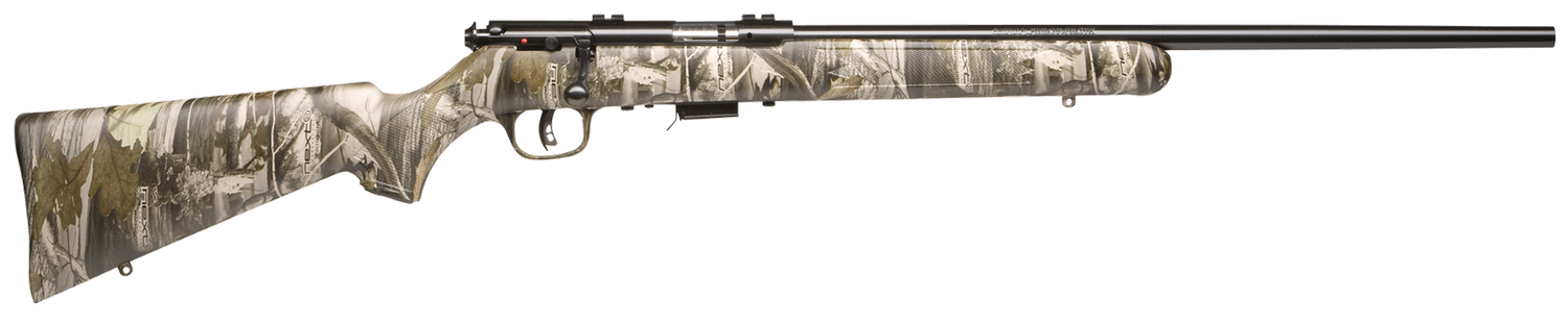 Savage 93R17CAMO Rimfire Rifle 96711, 17 HMR, 21", Bolt Action, Realtree HD Stock, Blue Finish, Accutrigger, 5 Rds