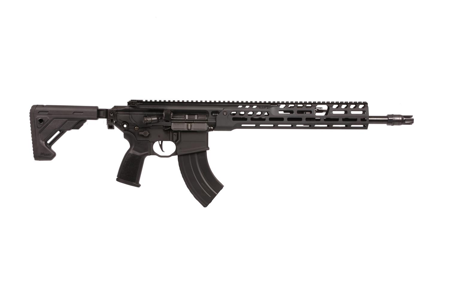 Sigarms MCX Rifle Rifle RMCX-762R-16B-LT-B, 7.62x39, 16", Collapsible/Folding Black Stock, 28 Rds