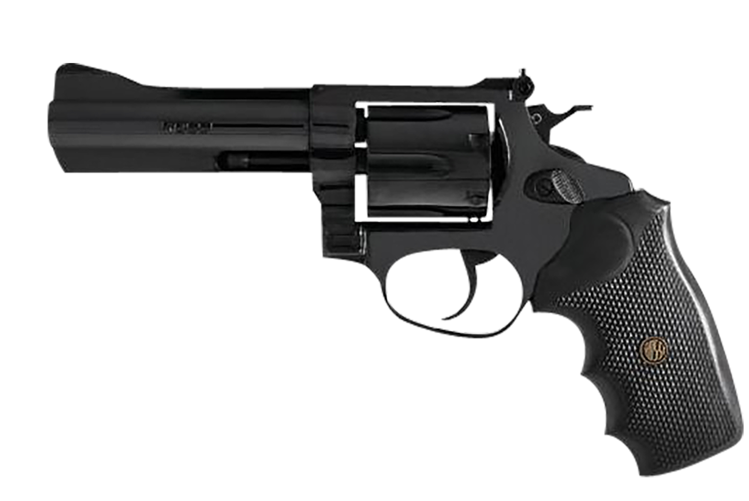 Rossi RM66 Revolver 2RM61, 38 Special +P, 6", Black Rubber Grips, Black Finish, 6 Rds