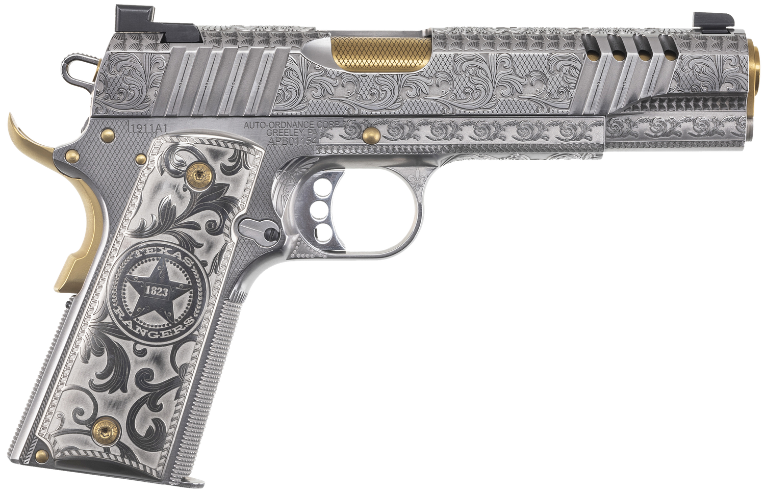 Kahr Texas Ranger Special Edition Pistol 1911TCAC17, 45 ACP, 5in, 7 Rds