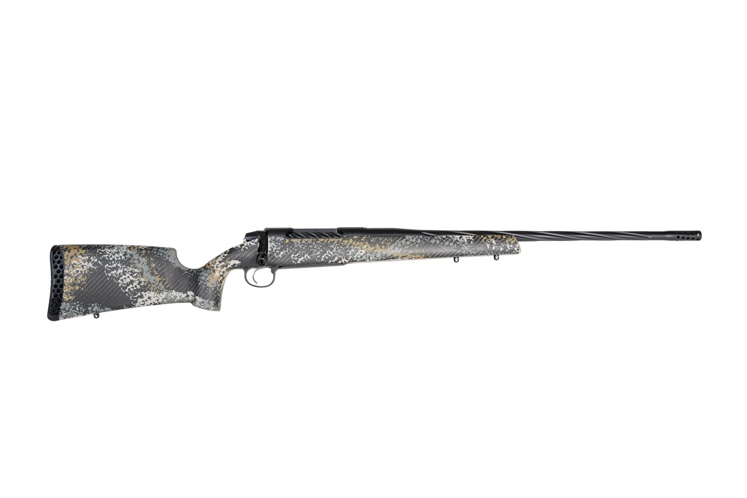 Weatherby 307 Alpine ST Rifle 3WAST257WR6B, 257 Weatherby Mag, 24", Carbon Fiber Peak 44 Bastion Stock, 3 Rds