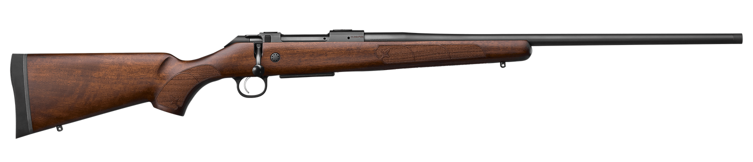 CZ 600+ American Rifle 07718, 243 Win, 20", Turkish Walnut Fixed Stock, 5 Rds