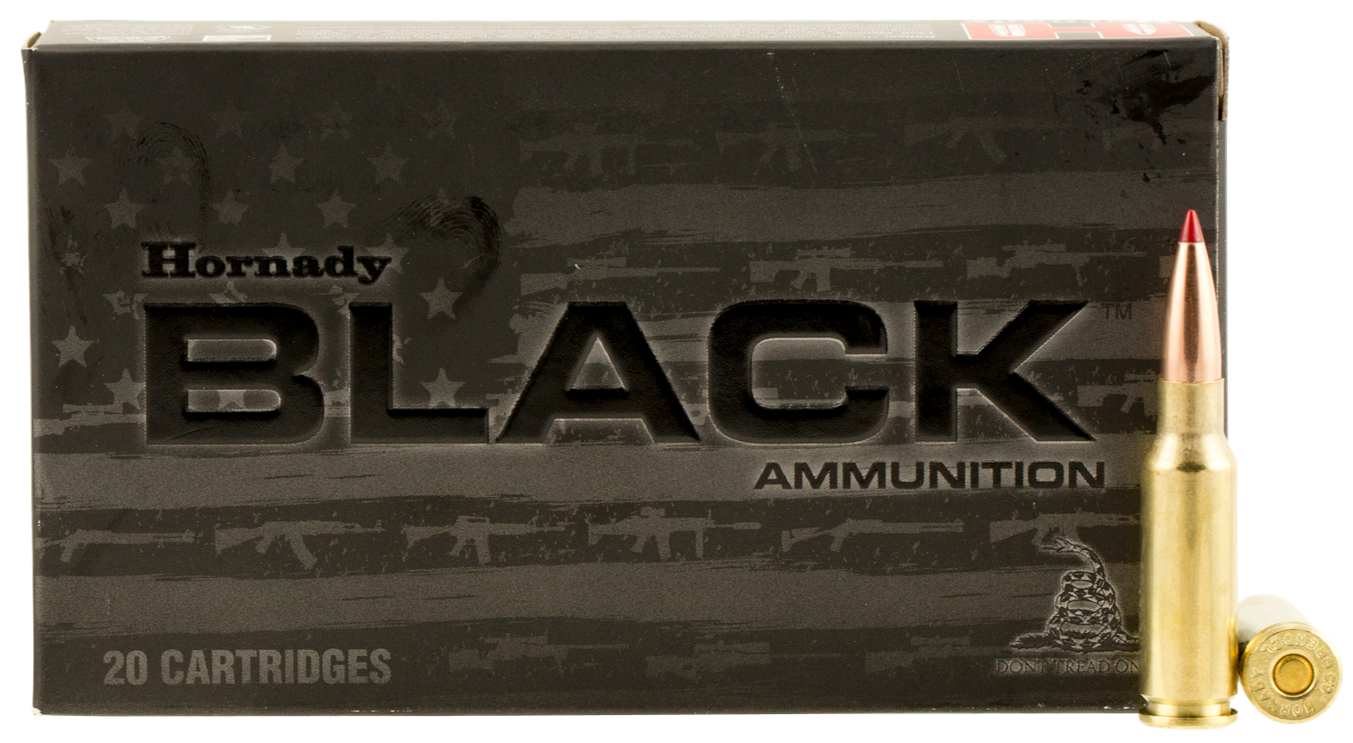 Hornady Black Rifle Ammunition 81528, 6.5 Grendel, ELD Match, 123 GR, 2580 fps, 20 Rd/bx