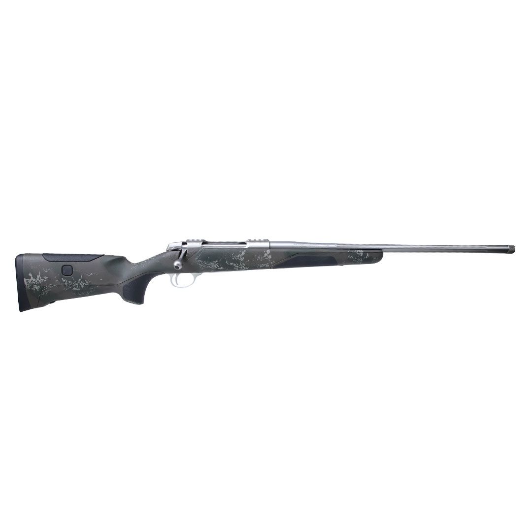 Sako 90 Finnlight Bolt-Action Rifle JRS90FIN31620, 308 Win, 20", Stainless/Fluted Barrel, Green Textured Adj. Stock, 5+1