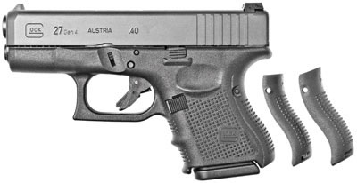 Glock 27 Gen4 Pistol PG2750201, 40 S&W, 3.46 in, Black Synthetic Grip, Black Finish, 9 Rd