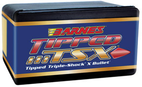 Barnes Tipped Triple Shock (TTSX), .224", 22 Caliber, FB, 50 Grain 50 Per Box (22452), Not Loaded