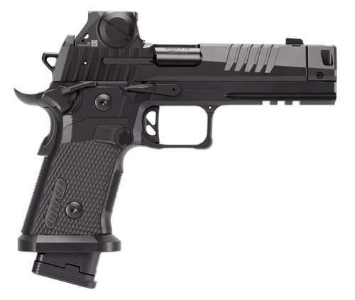 Sig Sauer P211-GTO RXSL Pistol 211F-9-GTO-B-RXSL, 9mm, 4.4in Bull Barrel, Aluminum/G-10 Grips, w/RomeoX, 21 Rds