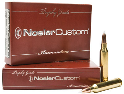 Nosler Trophy Grade Rifle Ammunition 60018, 260 Remington, Partition, 125 GR, 2950 fps, 20 Rd/bx