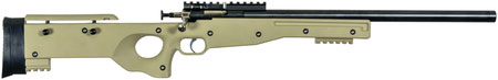 Crickett Precision Single Shot Rifle KSA2150, 22 LR, 16 1/8" Threaded, Tan Stock, Blued Steel Finish
