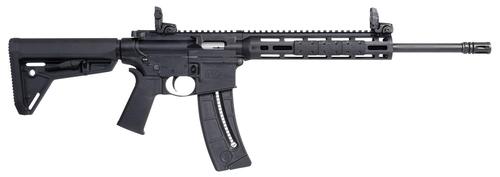 Smith & Wesson M&P15 Sport Semi-Auto Rifle 10213, 22 Long Rifle, 16.5", Black Synthetic Stock, Black Finish, 25 Rds