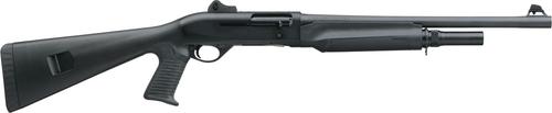 Benelli M2 Tactical Semi-Auto Shotgun 11052, 12 Gauge, 18.5" , 3" Chmbr, Black Synthetic, Pistol Grip, Ghost Ring Sight