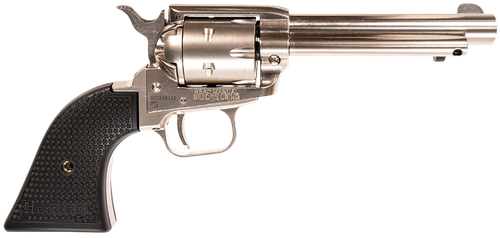 Heritage Rough Rider Revolver RR22NI4, 22 LR, 4.75", US Flag Polymer Grips, Black Nitride Finish, 6 Rds